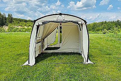 Шатер - Мобильная палатка-баня Морж Shelter XL