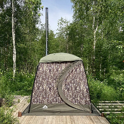 Выбор печки для походной бани палатки по таблице