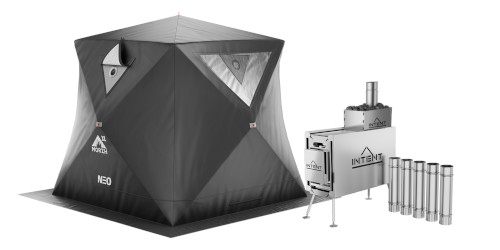 Готовая баня MORZH КУБ XL NEO БАЗОВЫЙ комплект