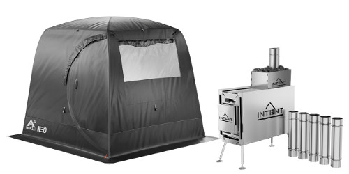 Готовая баня MORZH LUX XL NEO БАЗОВЫЙ комплект