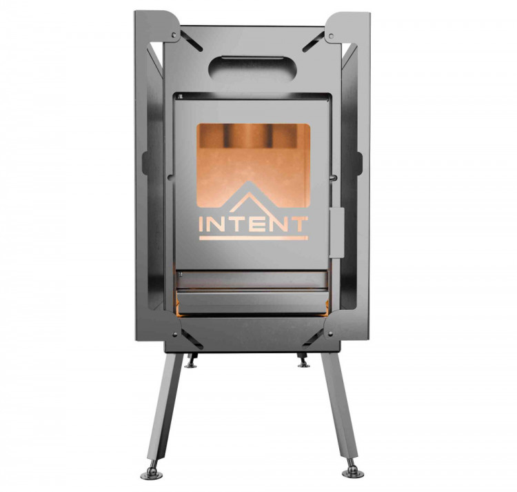 Стеклянная дверца для печи Intent 2.0