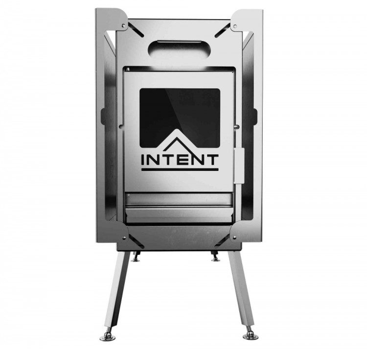 Стеклянная дверца для печи Intent 2.0