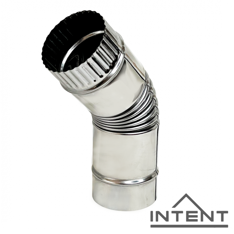 Сегмент трубы угол 45, D90 мм