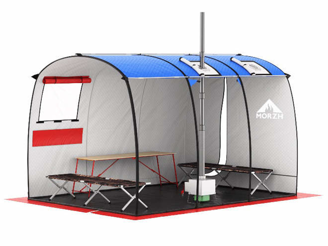 Баня палатка МОРЖ MAX