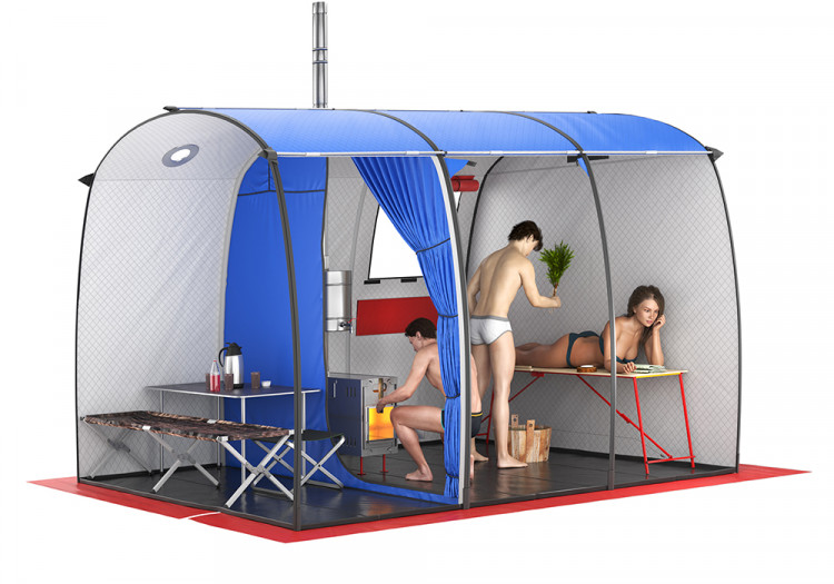 Баня палатка МОРЖ MAX