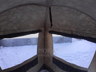 Баня палатка МОРЖ  LUX 2 ОКНА