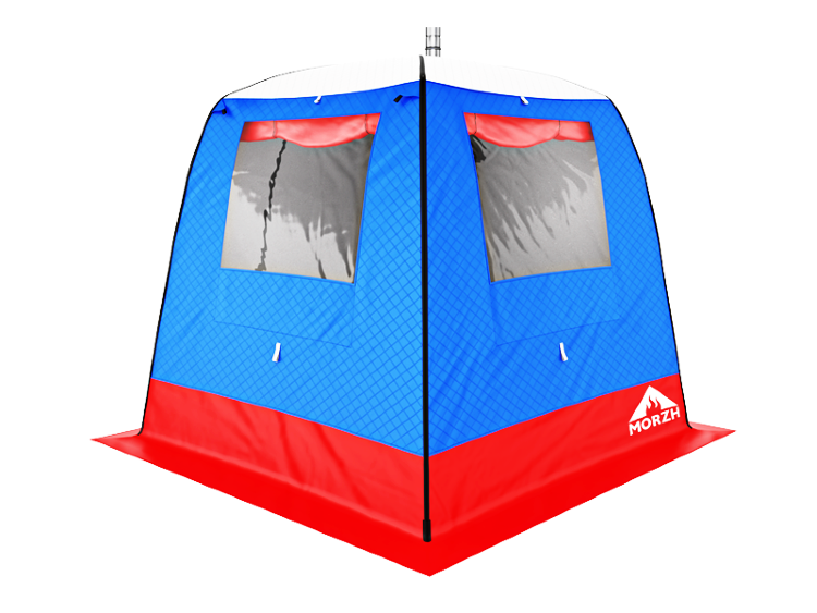 Баня палатка МОРЖ  LUX 2 ОКНА