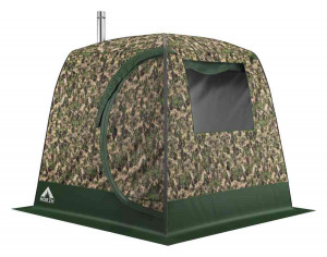 Баня палатка МОРЖ  LUX 2 ОКНА