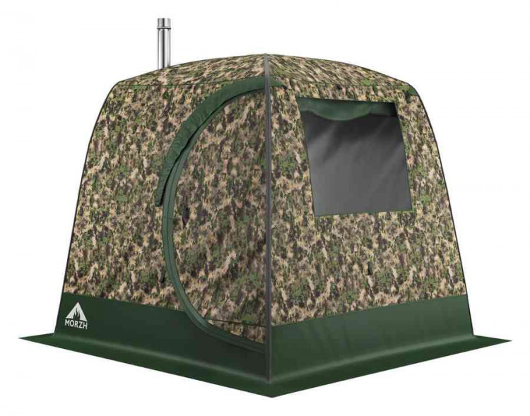 Баня палатка МОРЖ  LUX 2 ОКНА