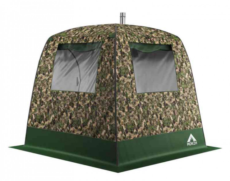 Баня палатка МОРЖ  LUX 2 ОКНА