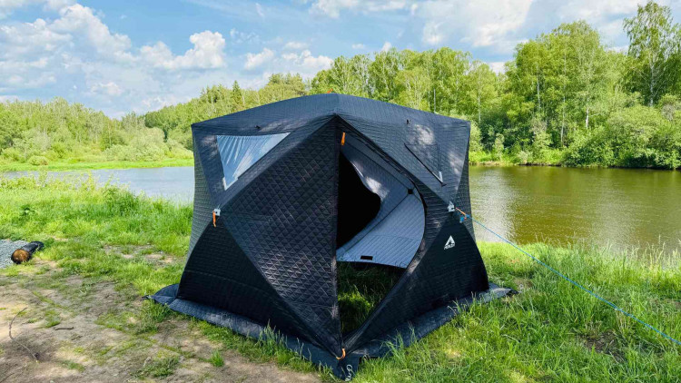 Баня палатка МОРЖ КУБ XL