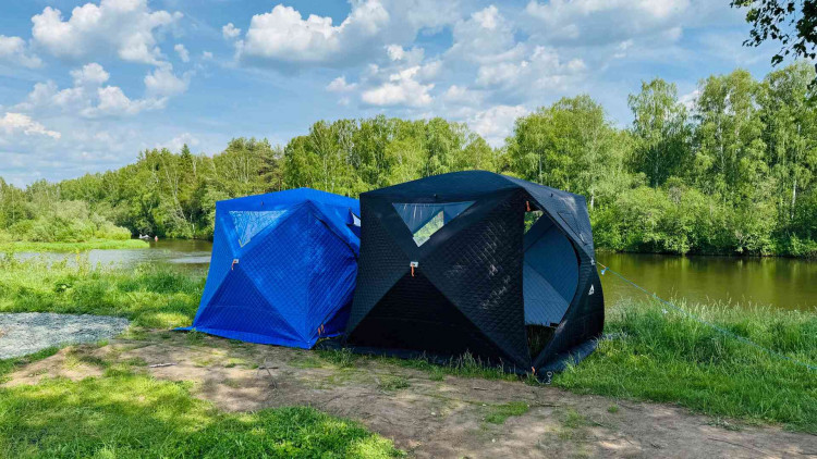 Баня палатка МОРЖ КУБ XL
