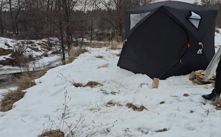 Баня палатка МОРЖ КУБ XL