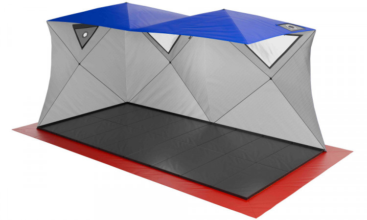 Утепленный пол для палатки МОРЖ КУБ ДУБЛЬ
