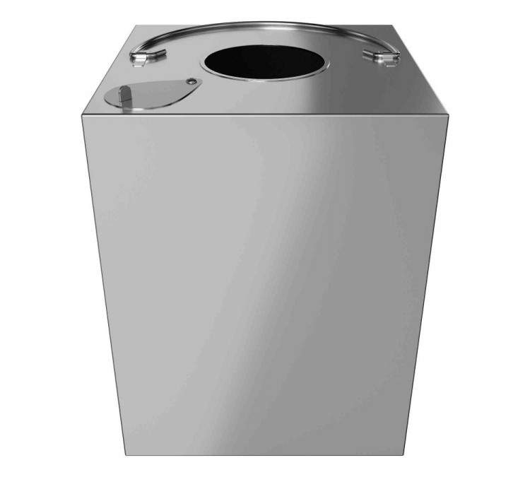 Бак для воды INTENT 10 литров Ø 80 мм квадратный