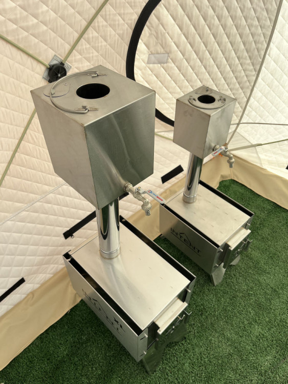 Бак для воды INTENT 10 литров Ø 80 мм квадратный