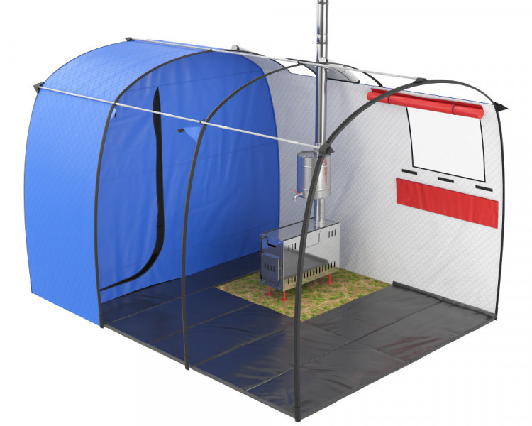 Утепленный пол для палатки МОРЖ МАХ