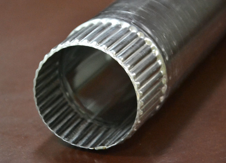 Сегмент дымохода D90 мм