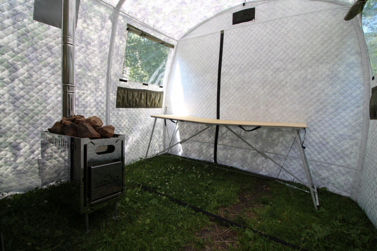 Баня палатка МОРЖ MAX XL