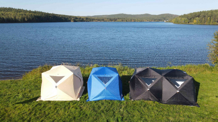 Баня палатка МОРЖ КУБ Дубль