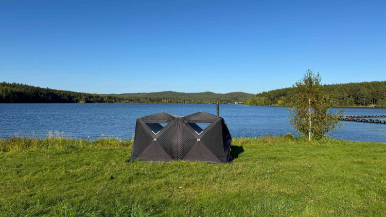 Баня палатка МОРЖ КУБ Дубль