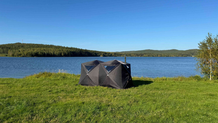 Баня палатка МОРЖ КУБ Дубль