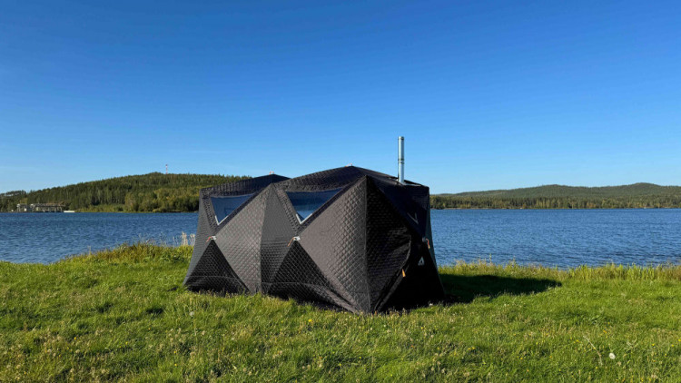 Баня палатка МОРЖ КУБ Дубль