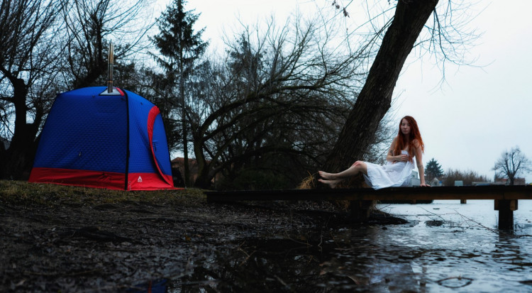 Баня палатка МОРЖ  LUX XL