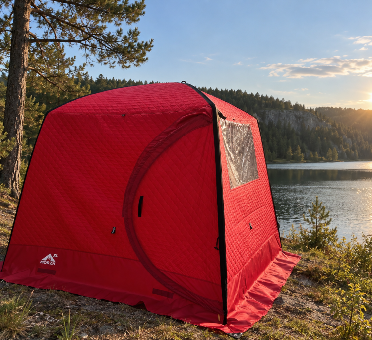 Баня палатка MORZH ЛЮКС LUX XL