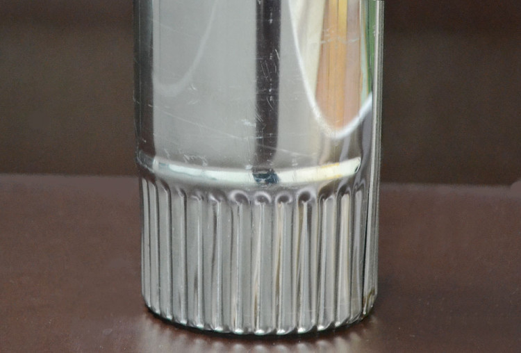 Сегмент дымохода D 80 мм