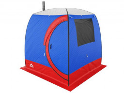 Баня палатка МОРЖ LUX (Сине-красный) Баня палатка МОРЖ LUX (Сине-красный)